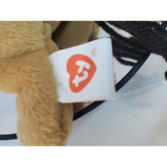 Ty Beanie Baby Derby The Horse Coarse Mane No Star Gen 3/2 - Picture 4 of 9